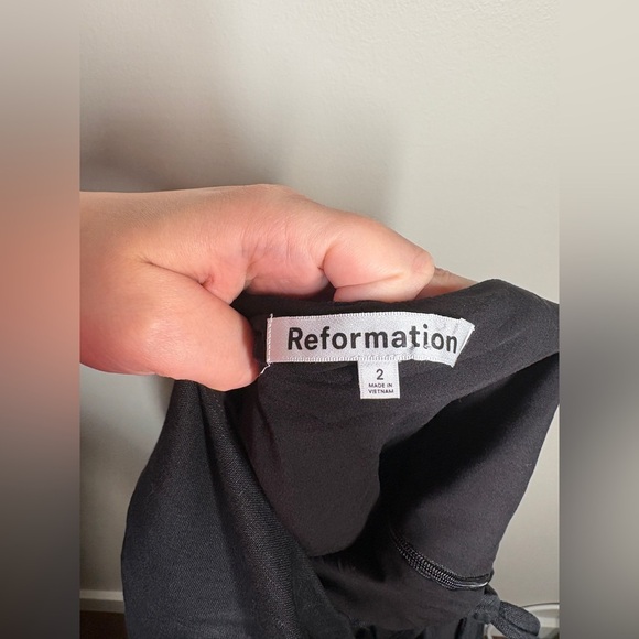 Reformation Amorette Linen Mini Dress - Picture 6 of 9